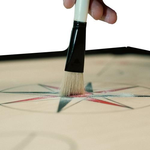 فرشاة توزيع بودرة الكيرم- Carrom Tournament Brush