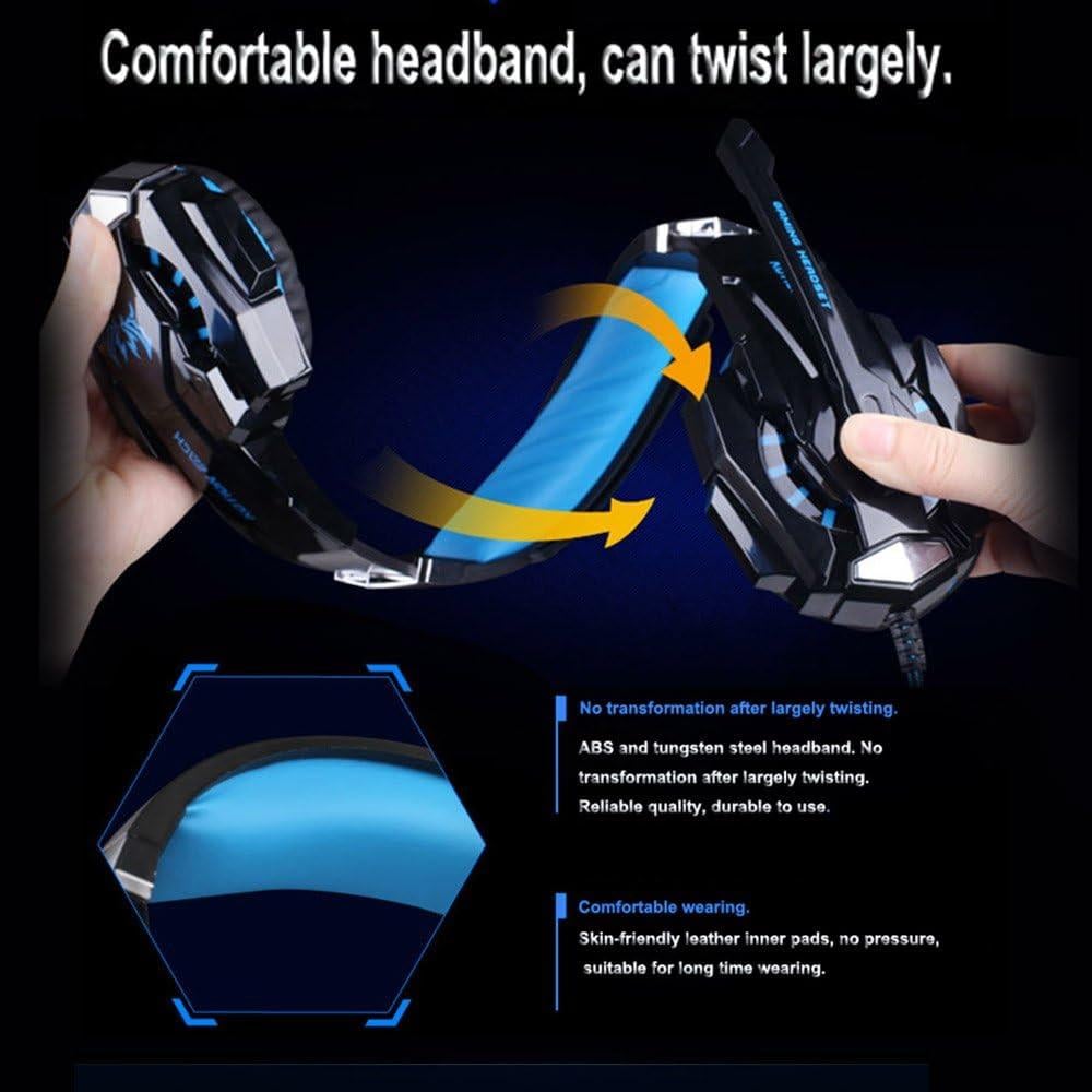 سماعة اذن للالعاب G9000 بخاصية الغاء الضوضاء من كوشن ايتش مع خاصية التحكم في مستوى الصوت