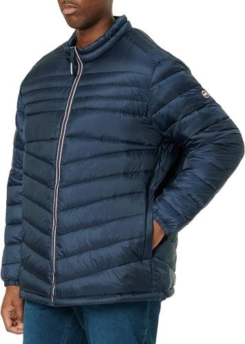 جاكيت للرجال بقبة منتفخ من جاك اند جونز size-5XL