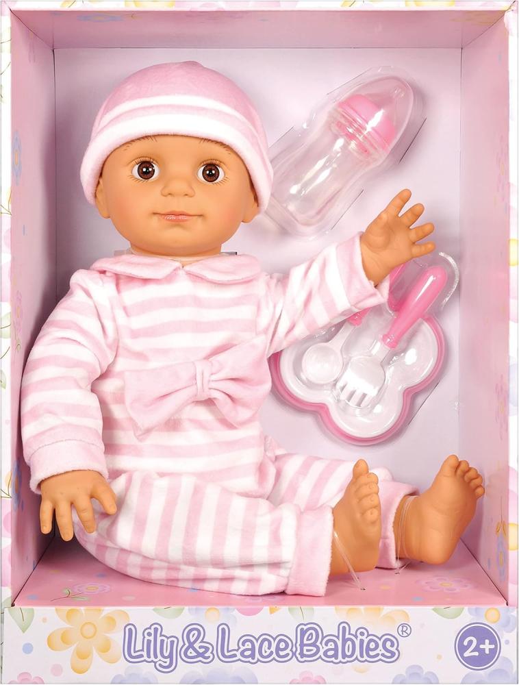 Lotus Hispanic No Hair Soft Bodied Baby Doll 18 Inch Size warehousedealarabia