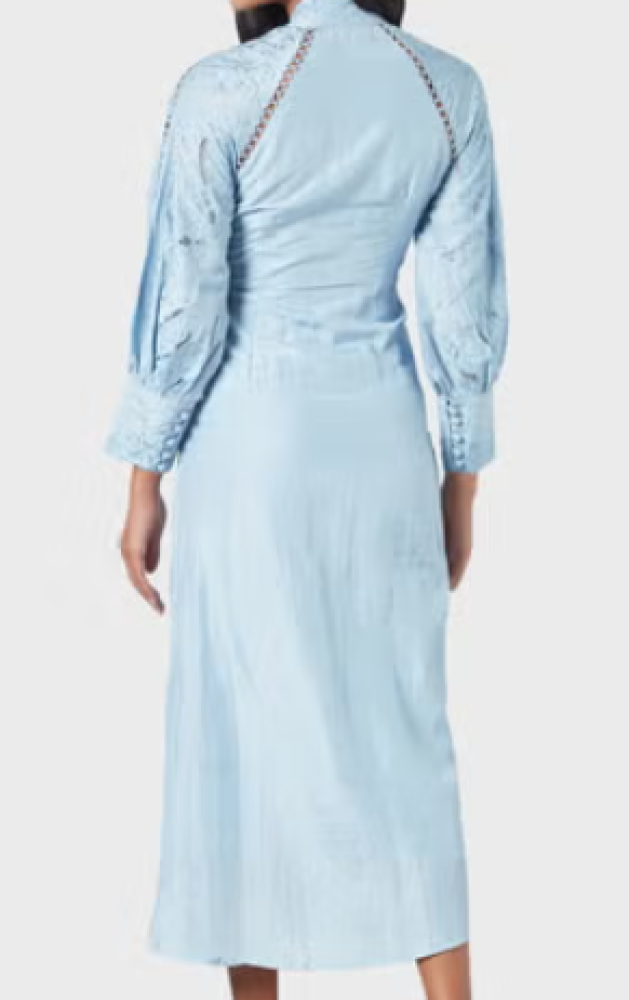 فستان باكمام منفوشة للنساء من ثريدز باي اجوني size-S