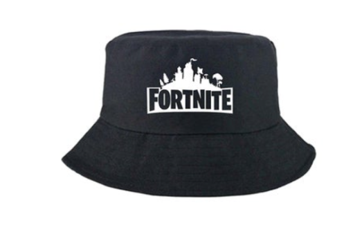 قبعة باكيت مطبوع عليها كلمة Fortnite أسود