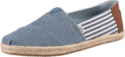 حذاء رجالي مسطح مسطح من TOMS مطبوع عليه Alpargata...