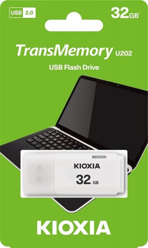 ذاكرة فلاش ترانس ميموري U202W من كيوكسيا بسعة 32GB