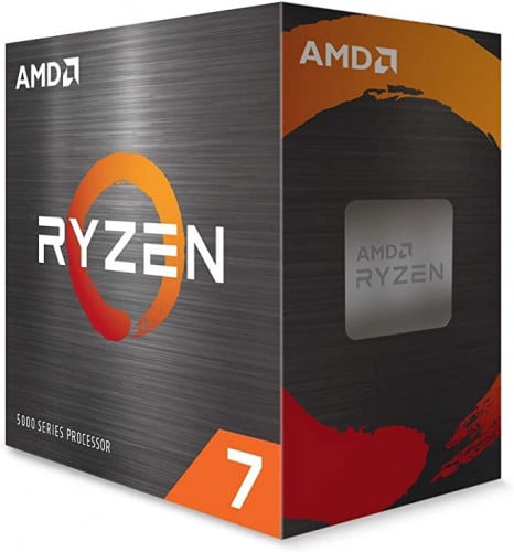 معالج كمبيوتر مكتبي AMD رايزن 7 5800X ثماني النواة...