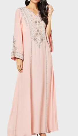نيراميا قفطان مطرز size-S