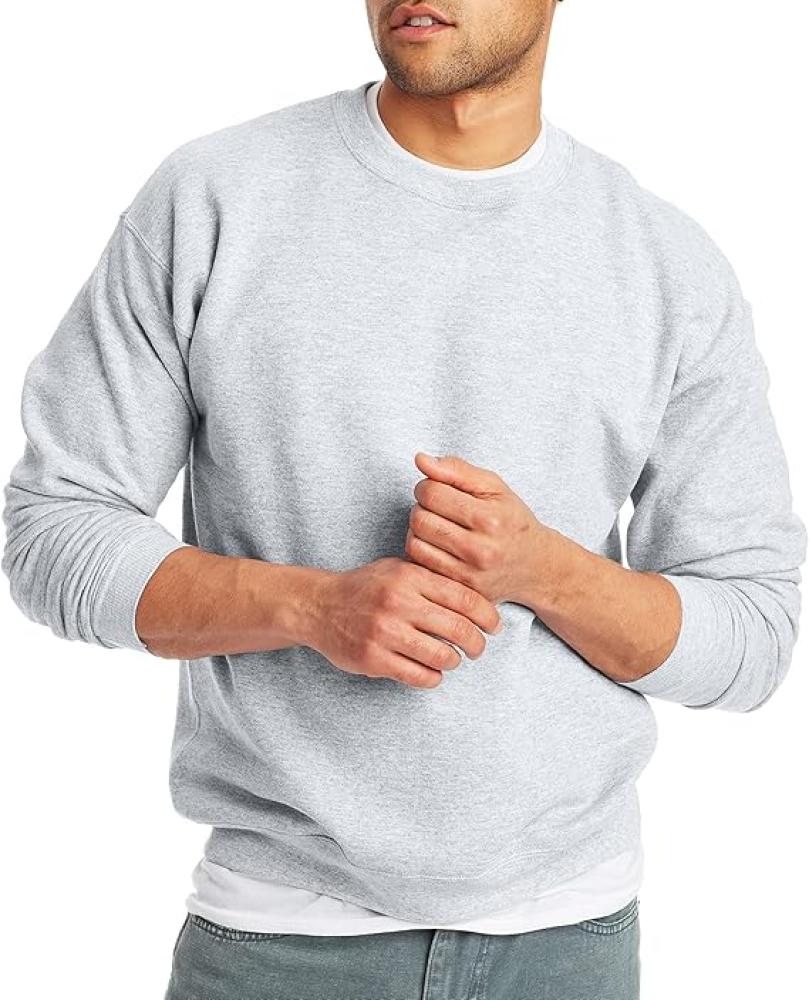 Hanes Men s EcoSmart Sweatshirt Slim Collar Size 4XL warehousedealarabia