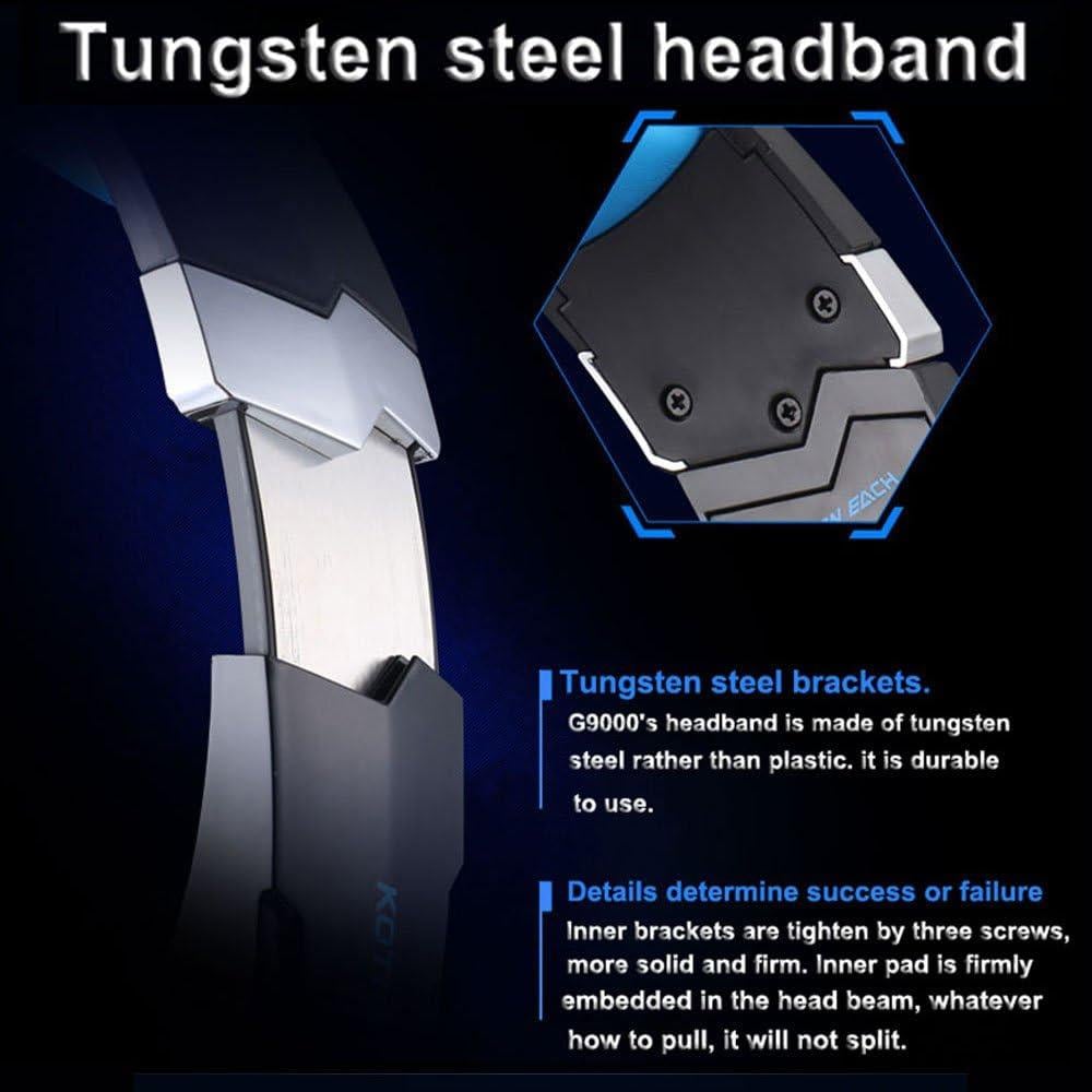 سماعة اذن للالعاب G9000 بخاصية الغاء الضوضاء من كوشن ايتش مع خاصية التحكم في مستوى الصوت