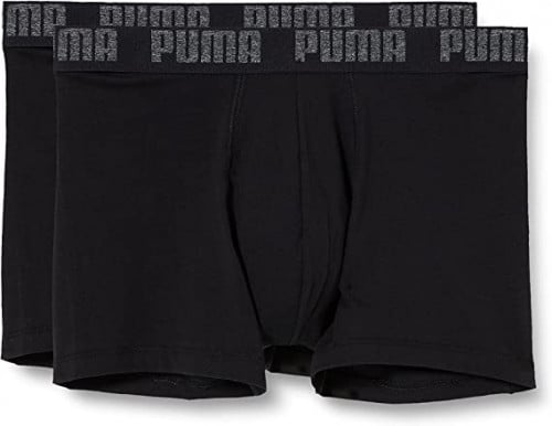 بوما شورت بوكسر بيسيك للرجال (عبوة من قطعتين) size...