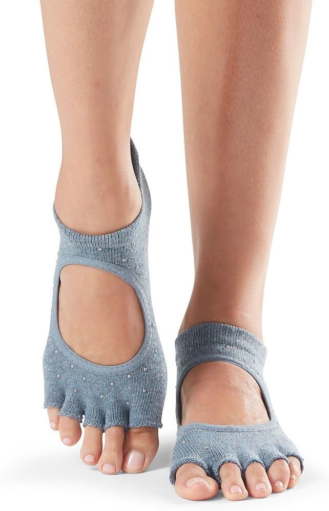 جوارب بيلارينا للنساء بنصف اصبع القدم من تو سوكس size-M