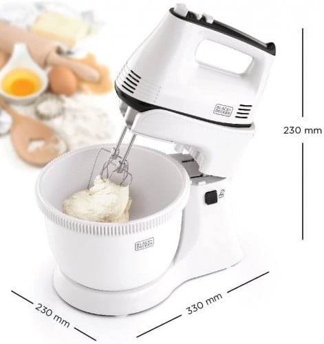 Black+Decker 300w 5 Speed Multifunction Bowl And S...