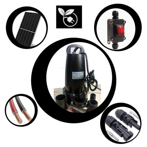 منظومة متكاملة - غطاس 12 متر (24 فولت)  1 و 1.5 و 2 بوصة