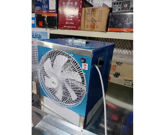 مكيف التريلات 24 فولت يعمل على الولاعة