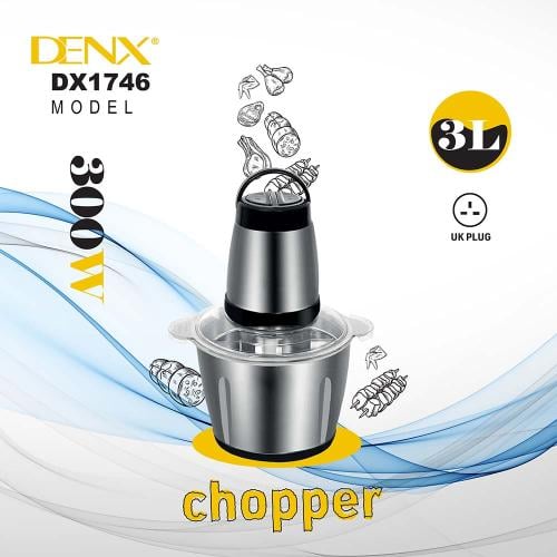 DX1746 - مفرمة لحم متعددة الوظائف سعة 3 لتر