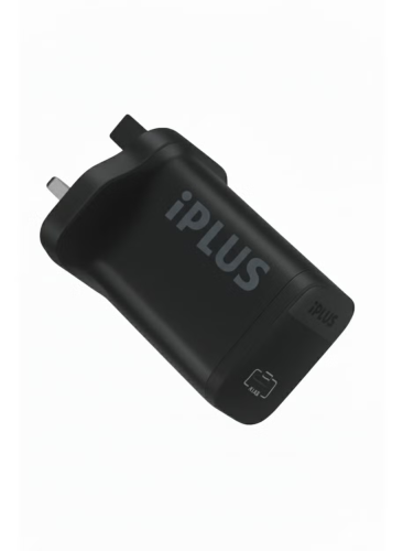 شاحن جداري سريع iPLUS PD 25W بمنفذ USB-C للشحن السريع للهواتف والأجهزة اللوحية