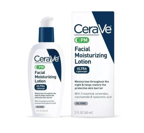 لوشن ليلي مرطب للوجه 60مل من سيرافي