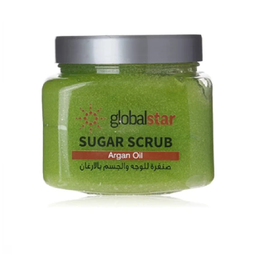 جلوبال ستار مقشر السكر بزيت الارغان 600 مل