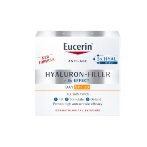 فيلر كريم مرطب بحمض الهيالورونيك للبشرة الجافة معامل حماية 30 - من يوسرين