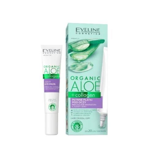 ضمادات العين السائلة بالصبار والكولاجين لتقليل التجاعيد وتجاعيد قدم الغراب 4 في 1  من إيفلين