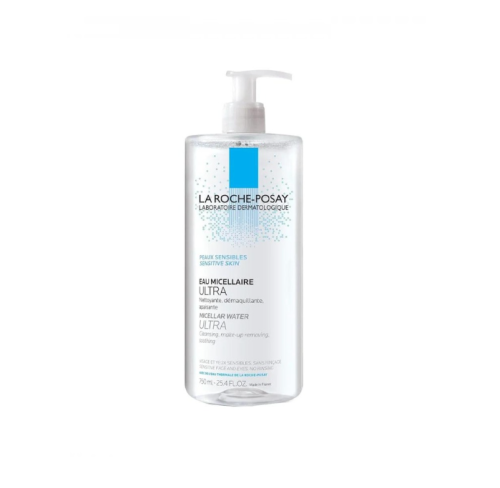 ماء الميسيلار منظف ومزيل للمكياج للبشرة شديدة الحساسية - 750مل  من لاروش بوزيه