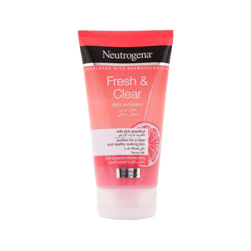 مقشر الوجه يومي بالجريب فروت الوردي من نتروجينا 150مل