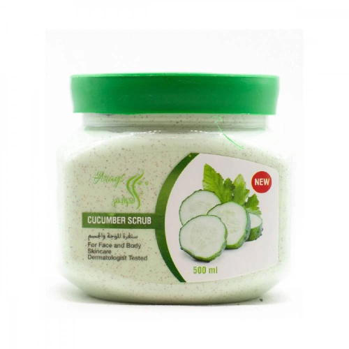 سنفرة للوجة والجسم العرايس 500 مل بالخيار