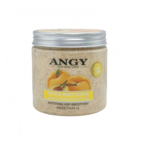 انجي مقشر للوجه والجسم بالمشمش  - 500 مل