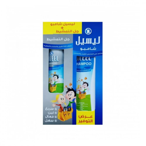 شامبو قمل -200 مل مع جل التمشيط من ليسيل- 100 مل