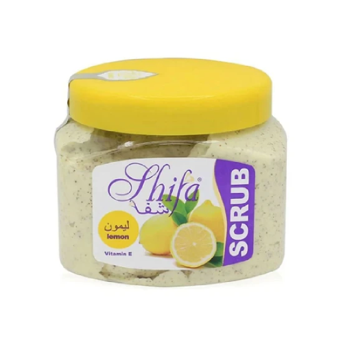 كريم صنفرة بخلاصة الليمون 500 مل من شفا