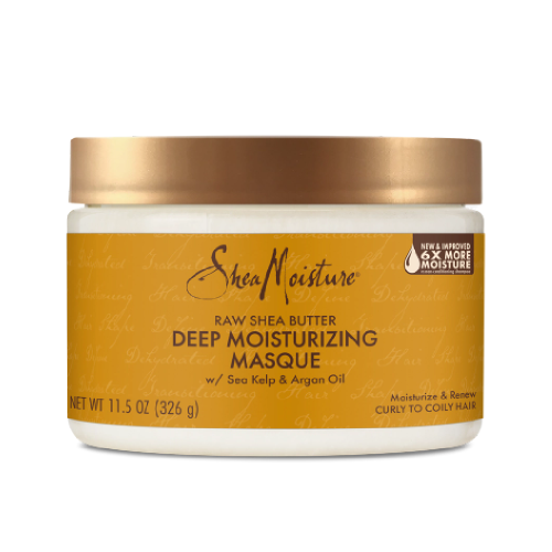 زبدة معالجه عميقه ومعززه ومغذيه للشعر التالف والجاف 340غ من شيا مويستشر