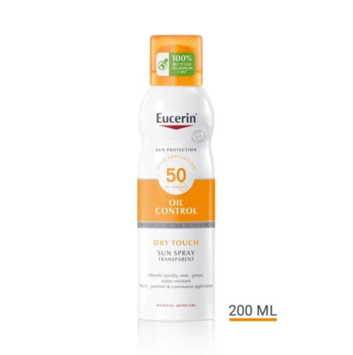 بخاخ واقي شمس SPF50 للبشرة الدهنية - 200 مل من يوسيرين