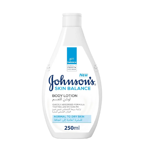 لوشن للجسم سكين بالانس من جونسون للبشرة العادية والجافة - 250 مل