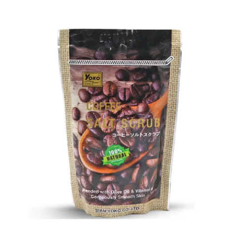 ملح مقشر للجسم بخلاصة القهوة, 280 جرام من يوكو