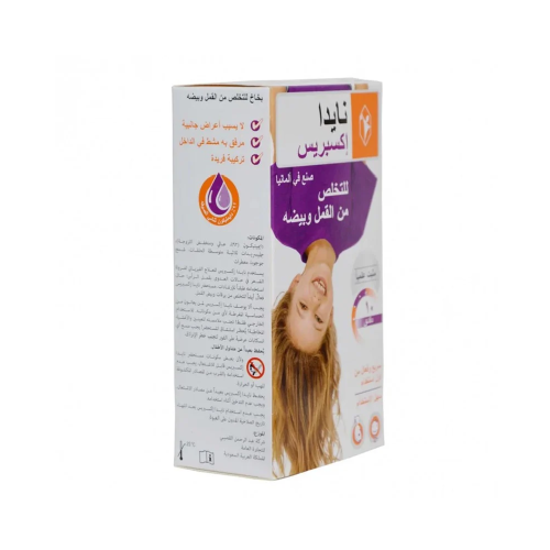 محلول للتخلص من القمل وبيضه في 10 دقائق فقط من نايدا اكسبريس - 50 مل