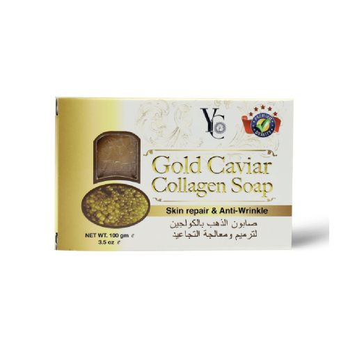 واي سي صابون الذهب والكولاجين - 100 جم