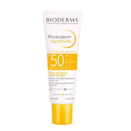 فوتوديرم أكوافلويد واقي شمس SPF50+ للبشرة الحساسة عديم اللون - 40 مل من  بيوديرما