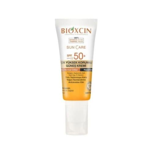 كريم حماية من الشمس +50 SPF للبشرة الجافة والعادية من بيوكسين - 50 مل