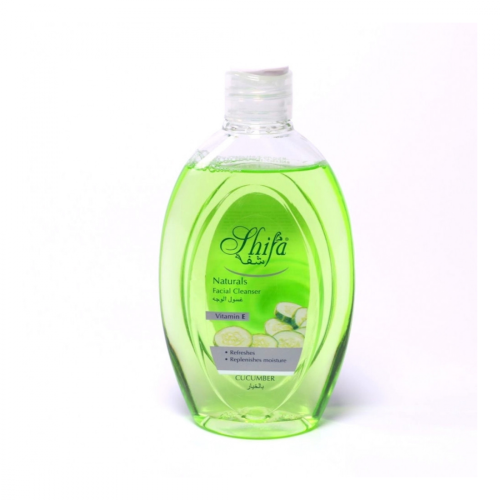 غسول الوجه بالخيار من شفا -  225 مل