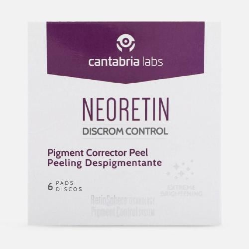 لبادات نيوريتين ديسكروم المقشرة لتبييض البشرة - 6 قطع
