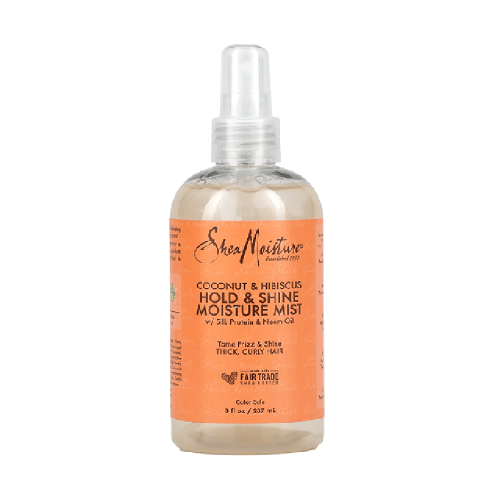 بخاخ مرطب للشعر هولد آند شاين بجوز الهند والكركديه- 237 مل  من شيا مويستشر