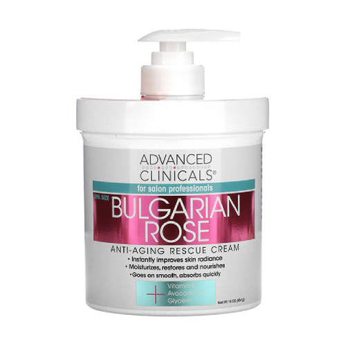 كريم الورد البلغاري مضاد لعلامات الشيخوخة -454 جرام من ادفانسد كلينيكالز