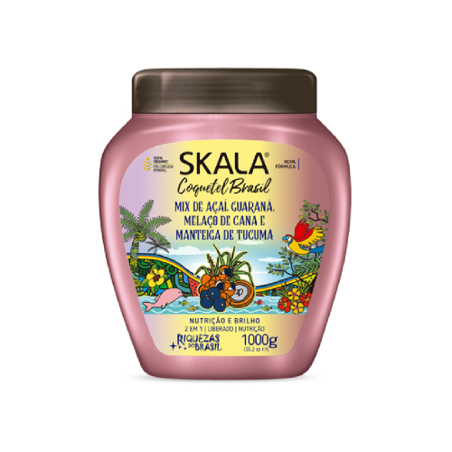 كريم معالج للشعر كوكتيل برازيل من سكالا - 1000 جم