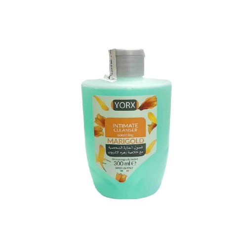 غسول نسائي للمنطقة الحساسه مع خلاصة زهرة الاذريون من يوركس- 300 مل