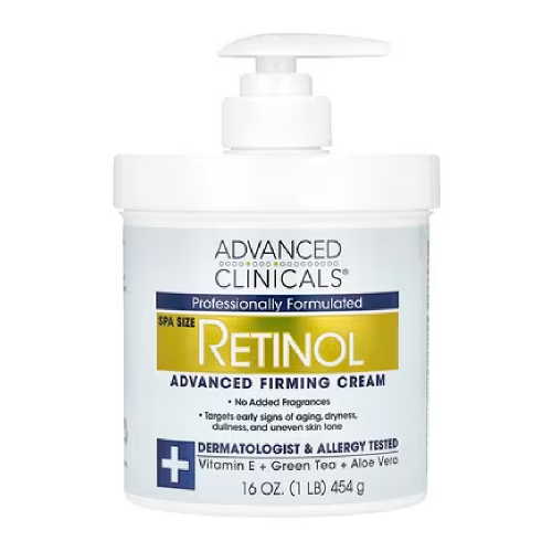 كريم الريتينول لشد البشرة و تقليل التجاعيد 454 جم من ادفانسد كلينكالز