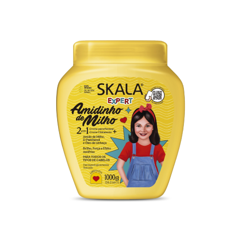 سكالا اكسبرت كريم اميدينهو دي ميلهو للعناية بشعر الأطفال- 1000 جرام