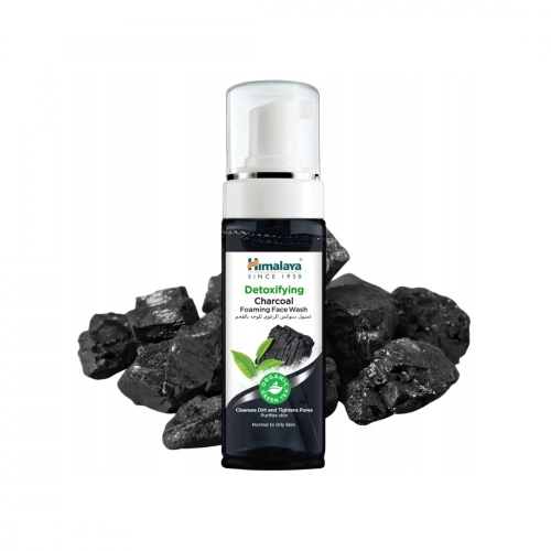 غسول ديتوكس الرغوي للوجه بالفحم  -  150 مل من هيمالايا