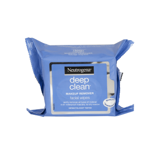 مناديل لإزالة المكياج ديب كلين من نيوتروجينا