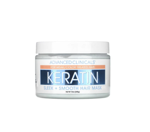 كيراتين لشعر حريري وناعم من ادفانسد كلينيكالز 340 جم