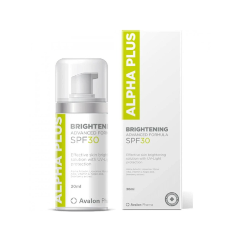 الفا بلس واقي شمس 30SPF لتفتيح البشرة - 30 مل من افالون فارما