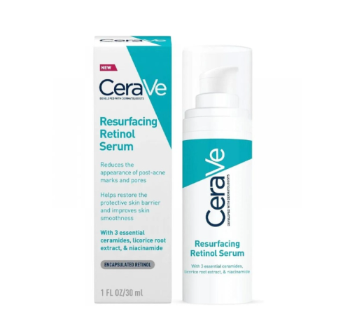 سيروم الريتينول لعلامات ما بعد حب الشباب وملمس البشرة لتنقية المسام واعادة تشكيل سطح البشرة وتفتيحها 30 ​​مل من سيرافي